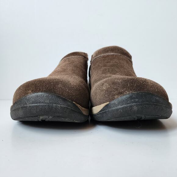 Red Wing Slippers Mens Size 10 Chocolate Alpine II 97524 Sherpa Slip On Shoes - Picture 4 of 11